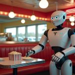 Musk Suggests ‘Adorable Outfit’ Robots Amid Tesla’s Earnings Shortfall Leonardo Phoenix 10 An image of Teslas newly opened retrotheme 0